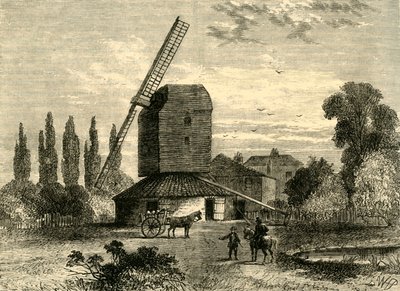 Old Camberwell Mill, c1878. af Unbekannt