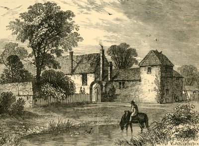 Gammel Kridtgård i 1730, c1876. af Unbekannt
