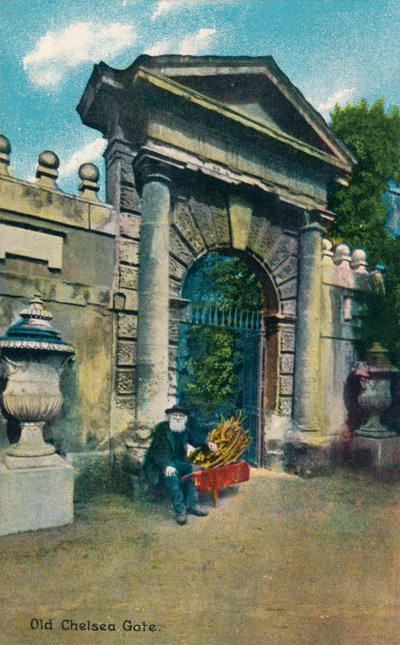 Old Chelsea Gate, c1910 af Unbekannt