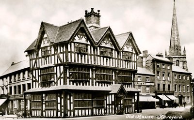 Old House, Hereford, Herefordshire, begyndelsen af det 20. århundrede af Unbekannt