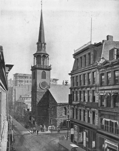 Old South Church, Boston, USA, c1900. af Unbekannt