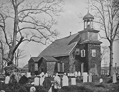 Old Swedes Church, Wilmington, Del, c1897. af Unbekannt