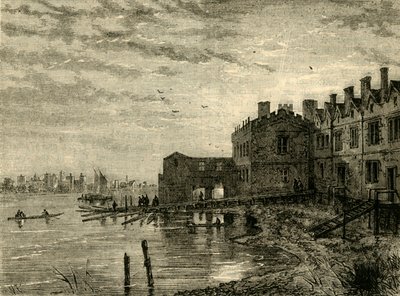 Old Whitehall Stairs, 1881. af Unbekannt