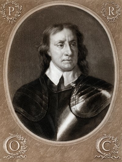 Oliver Cromwell, 1599-1658, engelsk militærleder og politiker, 1657, 1899 af Unbekannt