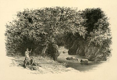 On the Dargle, c1890. af Unbekannt