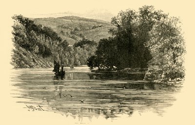 On the Dart ved Waynfleet, 1898. af Unbekannt