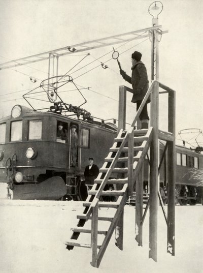 På Laplandekspressens rute, 1935-36. af Unbekannt