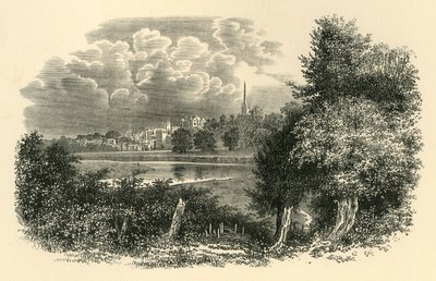 On the Wye, c1890. af Unbekannt