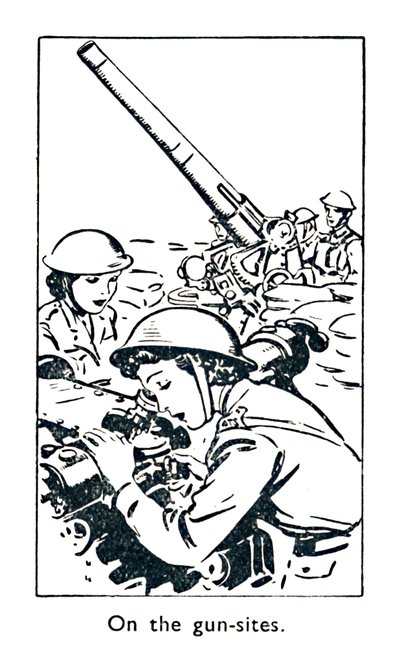På våbenpladserne, 1940 af Unbekannt