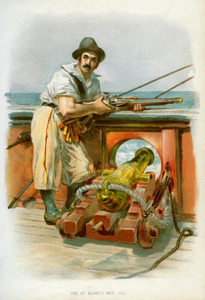 En af Blakes Men, 1650 c1890-c1893 af Unbekannt