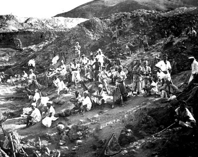Dagbrudsmine, Korea, 1900 af Unbekannt