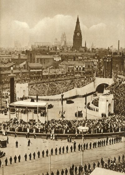 Åbning af Mersey Tunnel, Liverpool, 18. juli 1934, 1935. af Unbekannt