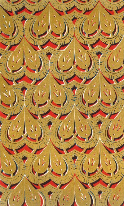 Ornament i buer, Hall of the Two Sisters, 1907. af Unbekannt