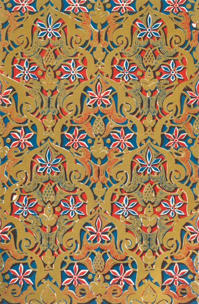 Ornament over smerter ved indgangen til Lions Court, 1907. af Unbekannt