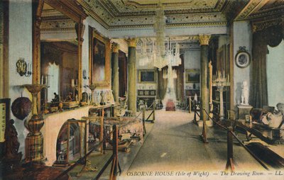 Osborne House Isle of Wight - The Drawing Room. af Unbekannt