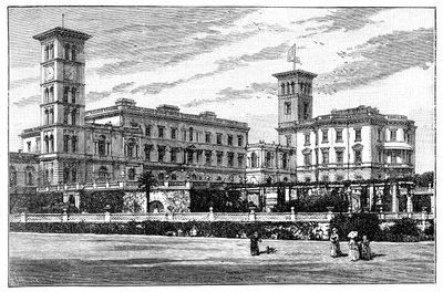 Osborne House, Isle of Wight, 1900 af Unbekannt