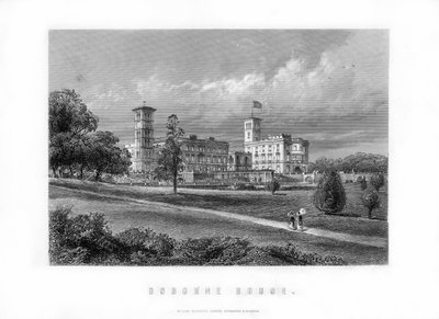 Osborne House, tidligere kongelig residens i East Cowes, Isle of Wight, England, 1899 af Unbekannt
