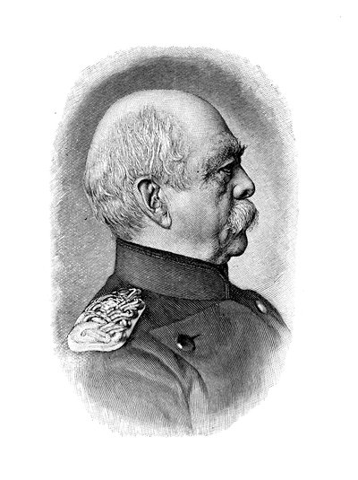 Otto von Bismarck, tysk statsmand, 1885 af Unbekannt