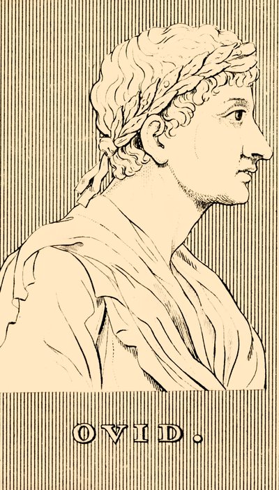 Ovid, 43 f.Kr. - c18 e.Kr., 1830. af Unbekannt