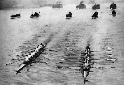 Oxford og Cambridge Boat Race, London, 1926-1927 af Unbekannt