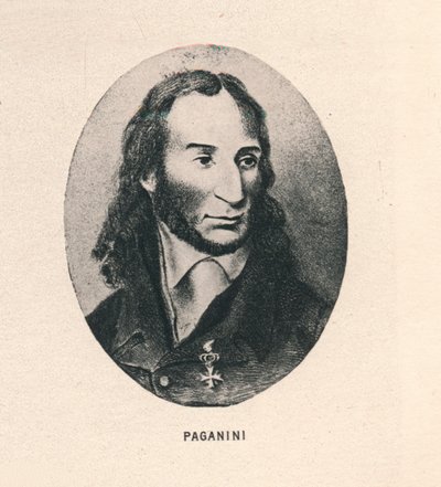 Paganini., 1895 af Unbekannt