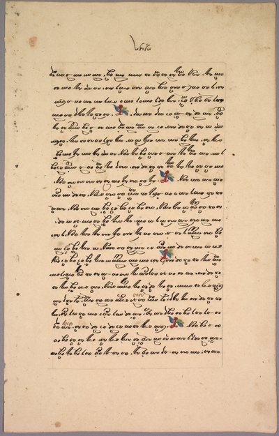 Side fra Ramayana, 1800-tallet. af Unbekannt