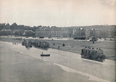Paignton - The Sands, fra molen, 1895 af Unbekannt