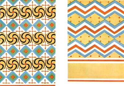 Malede lofter i Amenemhebs grav i Theben, Egypten, 1928. af Unbekannt