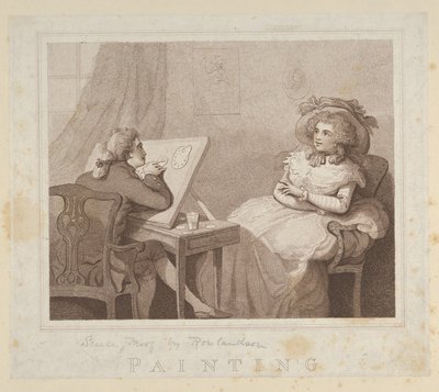 Maleri, 1784 ., 1784 . af Unbekannt