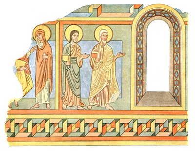 Gemälde im Kirchenschiff der Tybjerg Kirche, Praesto County, Dänemark von Unbekannt