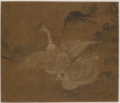 Par tamgæs, muligvis Ming-dynastiet, 1368-1644. af Unbekannt