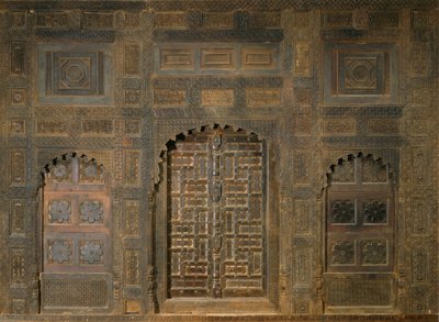 Palace Facade (Palace of Sayyed Akbar Shah, King of Swat 1835-57) af Unbekannt