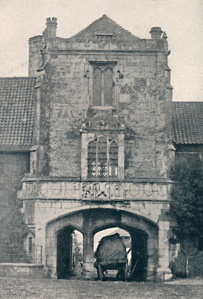 Palace Gateway, Cawood, nær York, 1903 af Unbekannt