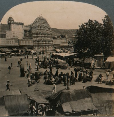 Vindenes palads fra Shiva-templet, Jeypore, Indien, 1902 af Unbekannt