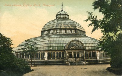 Palm House, Sefton Park, Liverpool, 1946. af Unbekannt