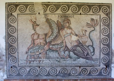 Panel, Thetis med Tritone af Unbekannt