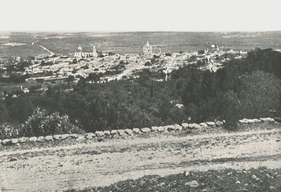 Panorama over byen, San Miguel de Allende, Mexico, 1895. af Unbekannt