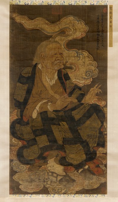 Panthaka, den tiende ærværdige Luohan, 1345. af Unbekannt