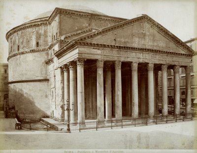 Pantheon, Rom, Italien, slutningen af det 19. eller begyndelsen af det 20. århundrede af Unbekannt