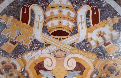 Pavelige våbenskjolde - Vatikanmuseet - Roma, Italien af Unbekannt