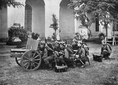 Paraguayansk artilleri, Paraguay, 1911 af Unbekannt