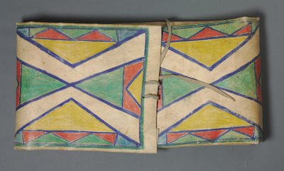 Parfleche, ca. 1900. af Unbekannt