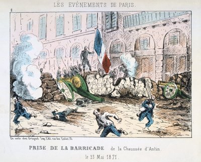 Pariser Kommune, 1871 af Unbekannt