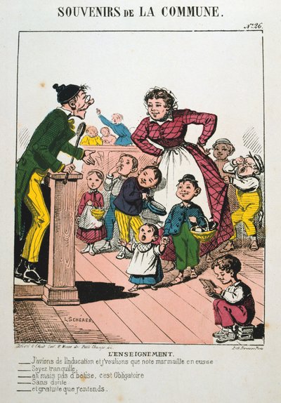 Pariser Kommune, 1871. af Unbekannt