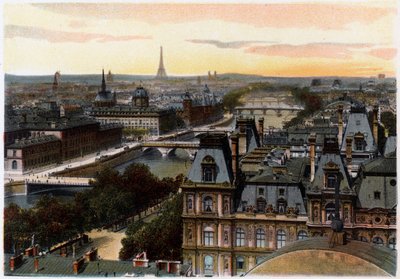 Paris, Frankrig, omkring 1900 af Unbekannt