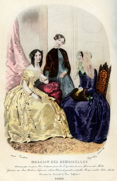 Parisisk mode i det 19. århundrede, 1849 1938 af Unbekannt