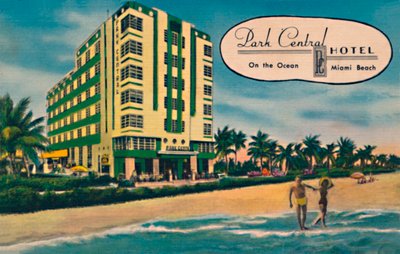 Park Central Hotel - On the Ocean, Miami Beach, c1940