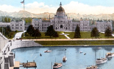 Parlamentsbygninger, Victoria, British Columbia, Canada, omkring 1900-tallet af Unbekannt