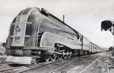 Passagertog, Pullman of the Pacific Union, Amerika, 20. århundrede af Unbekannt