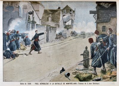 Paul Déroulède, Slaget ved Montbeliard, 1899 af Unbekannt